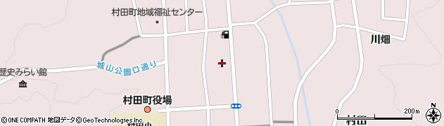 七十七銀行村田支店周辺の地図