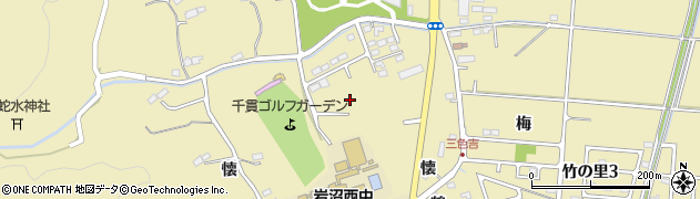 宮城県岩沼市三色吉熊野周辺の地図