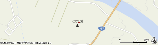 蔵王町役場　伝統産業会館周辺の地図