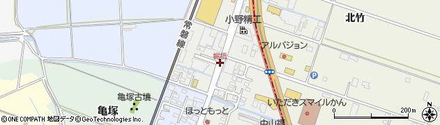 梶橋周辺の地図