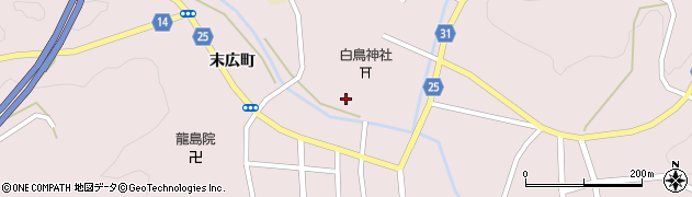 白鳥神社周辺の地図