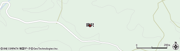 宮城県村田町（柴田郡）小泉（鶏沢）周辺の地図