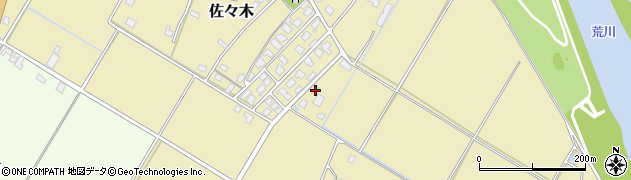 新潟県村上市佐々木406周辺の地図