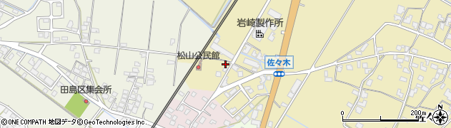 新潟県村上市佐々木936周辺の地図