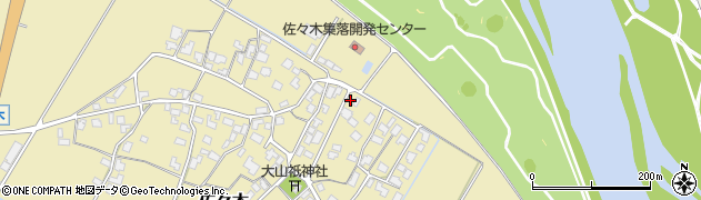 新潟県村上市佐々木562周辺の地図