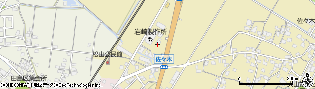 新潟県村上市佐々木1085周辺の地図