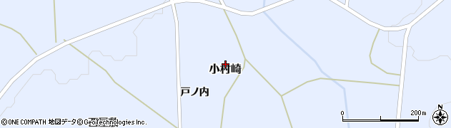 宮城県蔵王町（刈田郡）小村崎周辺の地図