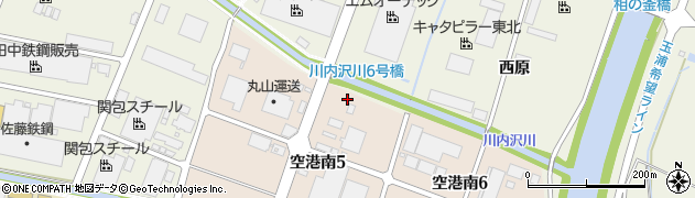 株式会社飯田運送　仙台営業所周辺の地図