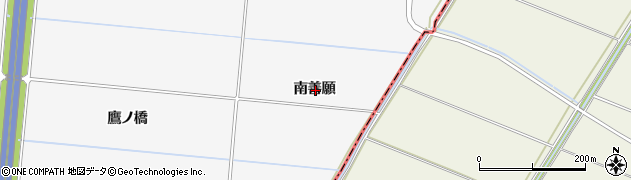 宮城県名取市本郷南善願周辺の地図