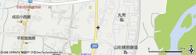 山形県長井市成田1170周辺の地図