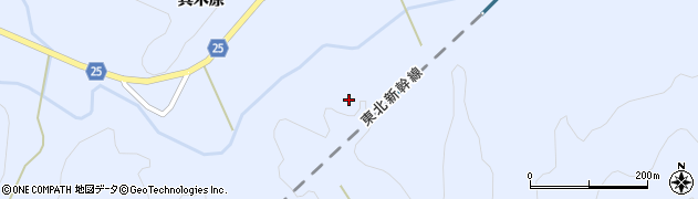 宮城県岩沼市志賀花折周辺の地図