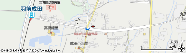 山形県長井市成田1656周辺の地図