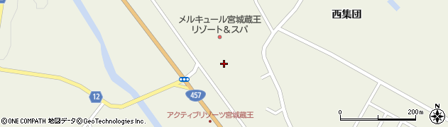 株式会社東北ダイケン　宮城蔵王ロイヤルホテル事業所周辺の地図
