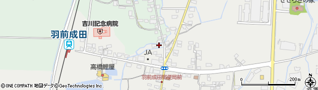 山形県長井市成田1676周辺の地図
