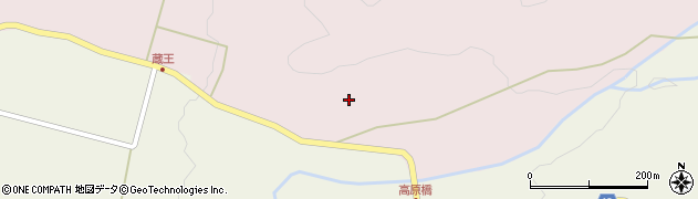 山形県上山市永野（蛇柳）周辺の地図