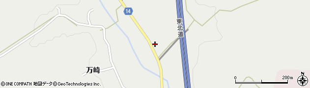 宮城県柴田郡村田町足立西久保前周辺の地図