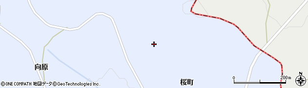 宮城県刈田郡蔵王町小村崎青木東入周辺の地図