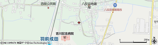 山形県長井市五十川106周辺の地図