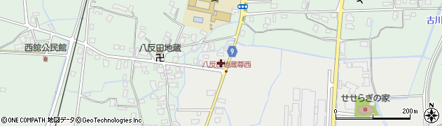 山形県長井市成田1081周辺の地図
