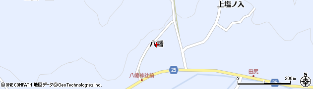 宮城県岩沼市志賀（八幡）周辺の地図