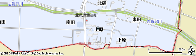 宮城県名取市愛島北目上原周辺の地図