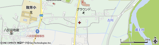 山形県長井市五十川1217周辺の地図