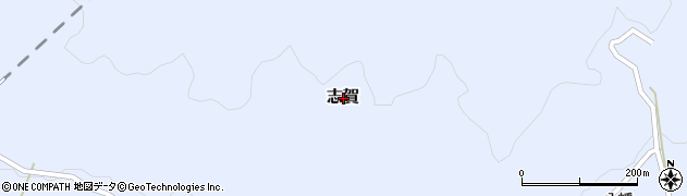 宮城県岩沼市志賀周辺の地図