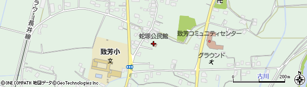 山形県長井市五十川1205周辺の地図
