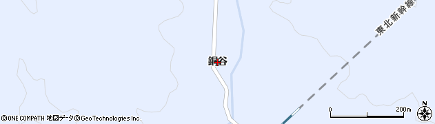 宮城県岩沼市志賀（銅谷）周辺の地図