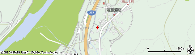 山形県長井市五十川4048周辺の地図