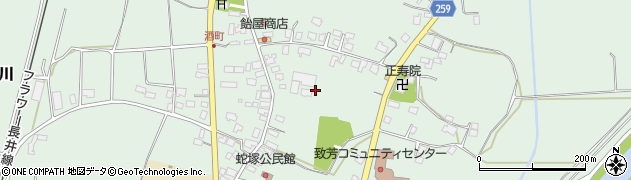 山形県長井市五十川1332周辺の地図