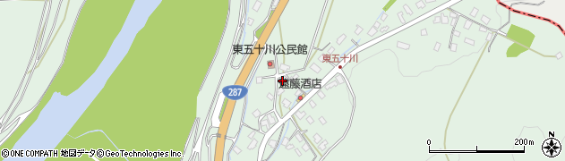 山形県長井市五十川3960周辺の地図