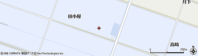 宮城県名取市愛島北目（田小屋）周辺の地図