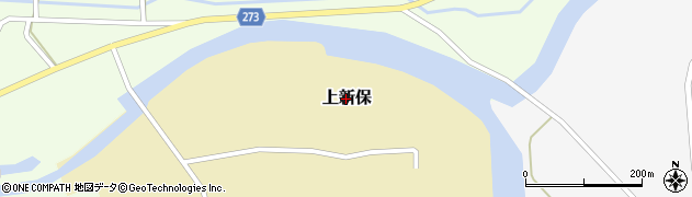 新潟県関川村（岩船郡）上新保周辺の地図
