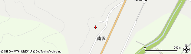 山形県上山市高松（南沢）周辺の地図