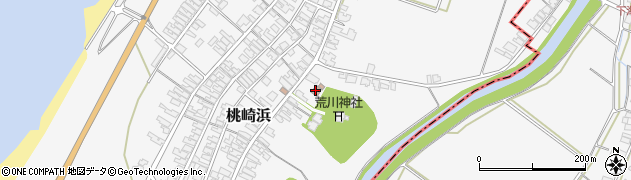 桃崎浜集落開発センター周辺の地図