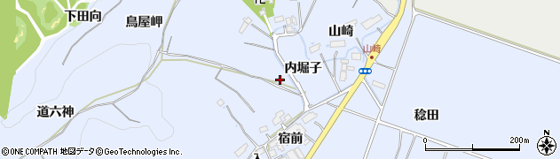 宮城県名取市愛島北目（向山）周辺の地図