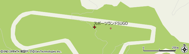 宮城県柴田郡村田町菅生狢石周辺の地図