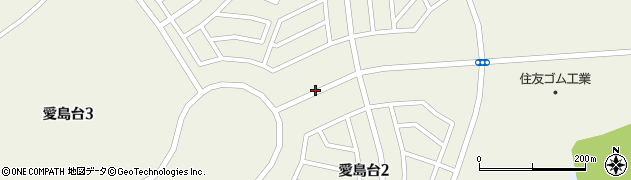 宮城県名取市愛島台周辺の地図