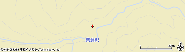 柴倉沢周辺の地図