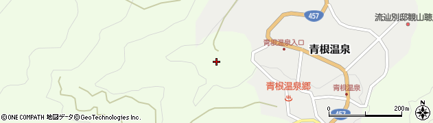 宮城県川崎町（柴田郡）前川（青根）周辺の地図