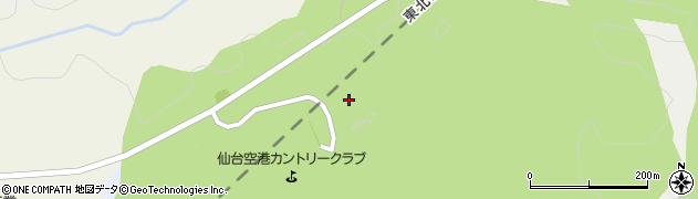 宮城県名取市愛島笠島（高外山）周辺の地図
