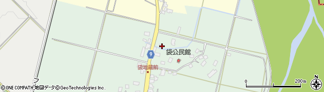 山形県長井市五十川1702周辺の地図