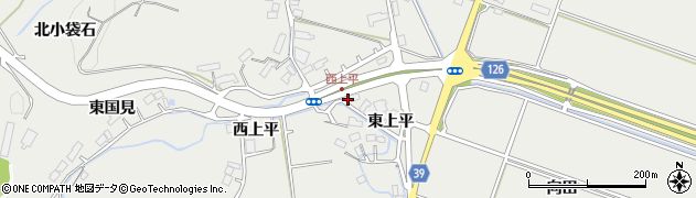宮城県名取市愛島笠島（北上平）周辺の地図