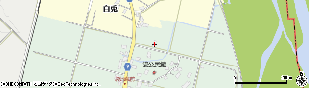 山形県長井市五十川1707周辺の地図