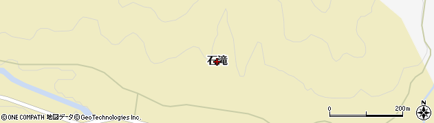 山形県小国町（西置賜郡）石滝周辺の地図