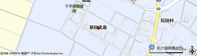 宮城県名取市杉ケ袋新田北裏周辺の地図