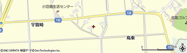 宮城県名取市愛島小豆島島東337周辺の地図