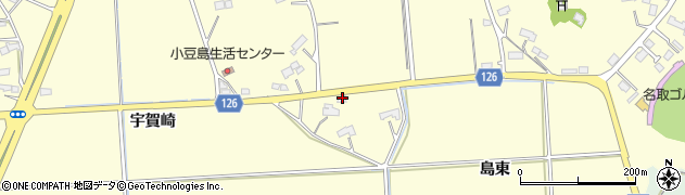 宮城県名取市愛島小豆島島東338周辺の地図