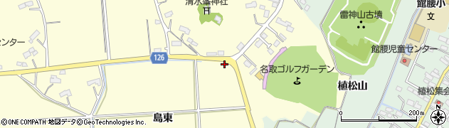 宮城県名取市愛島小豆島島東271周辺の地図